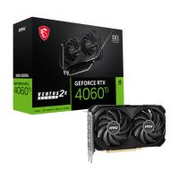 MSI RTX4060TI VENTUS  2X BLACK 8GB OC GDDR6 HDMI DP 128BIT